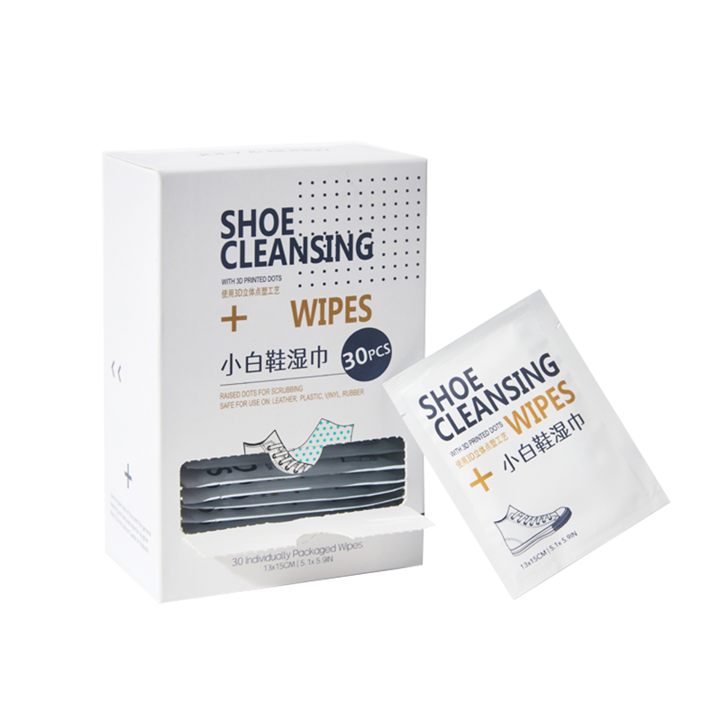مناديل تنظيف الأحذية المصنوعة من القماش البلاستيكي ذات النقاط الحبيبية