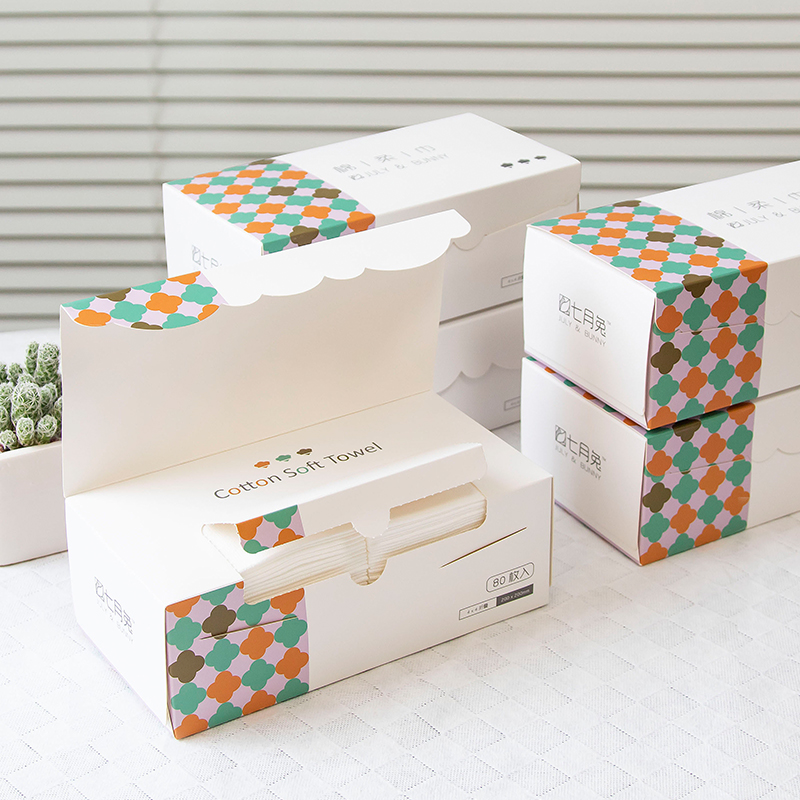 مناشف قطنية طبيعية عالية الجودة يمكن التخلص منها