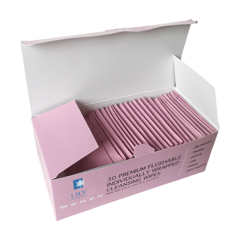 مناديل مبللة متوازنة للنظافة الحميمة PH مناديل مبللة متوازنة للنظافة الحميمة PH